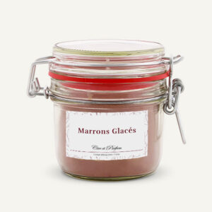 bougie parfumée Cire et Parfum marrons glacés